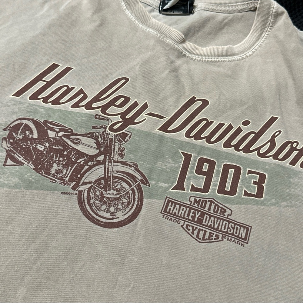 Harley-Davidson Men's XL Graphic T-shirt Vintage Style Bike 1903  Motorcycle - Picture 5 of 12